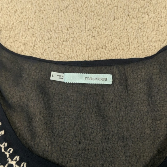 Maurice's sheer shirt - Picture 2 of 2